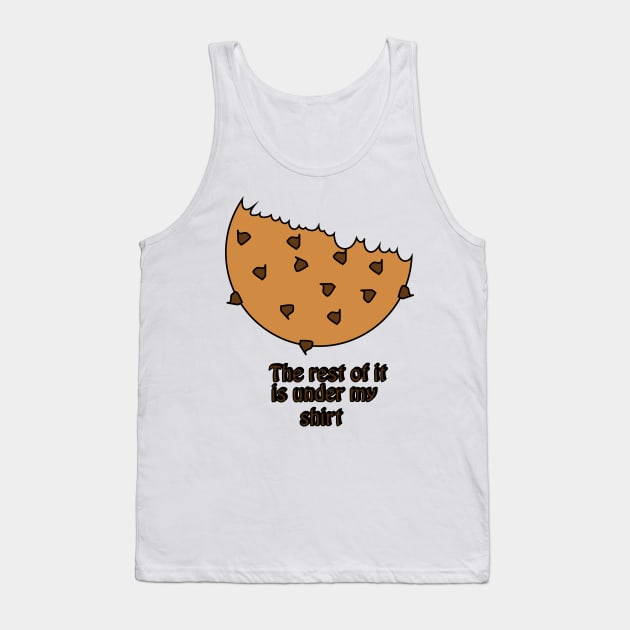 Chocolate chip cookie Tank Top by BOT